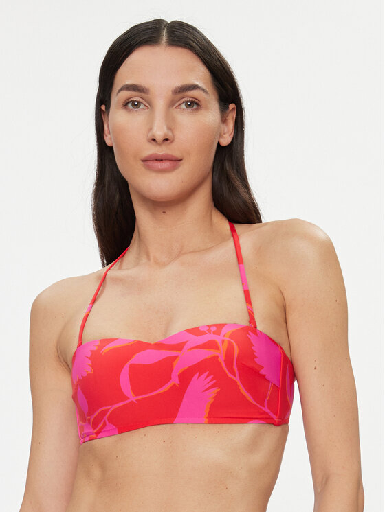 Seafolly Горнище на бански CheckIn 30877 Червен за Жени цена
