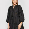 Seafolly Лятна рокля Embroidery 54155-DR Черен Regular Fit за Жени цена