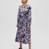 Selected Femme Ежедневна рокля 16088098 Виолетов Regular Fit за Жени цена
