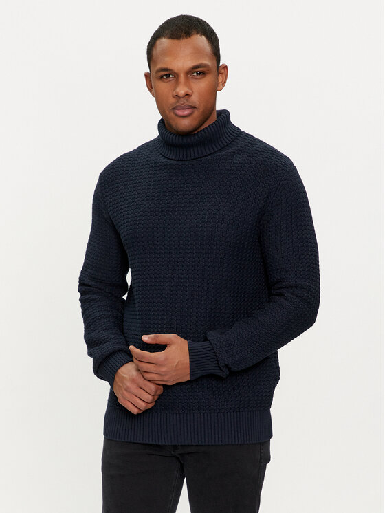 Selected Homme Поло 16091739 Тъмносин Regular Fit за Мъже цена