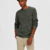 Selected Homme Пуловер 16059390 Зелен Regular Fit за Мъже цена