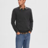 Selected Homme Пуловер 16090147 Сив Regular Fit за Мъже цена