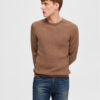 Selected Homme Пуловер 16090606 Кафяв Regular Fit за Мъже цена