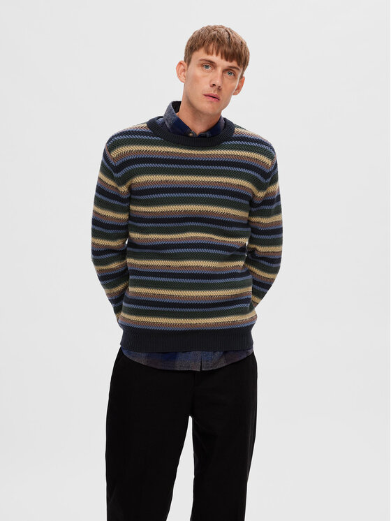 Selected Homme Пуловер 16090720 Цветен Regular Fit за Мъже цена