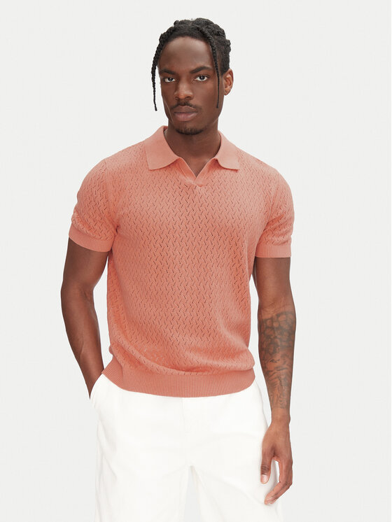 Selected Homme Пуловер 16097572 Розов Regular Fit за Мъже цена