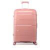 Semi Line Голям куфар T5906-4 Розов за Жени цена