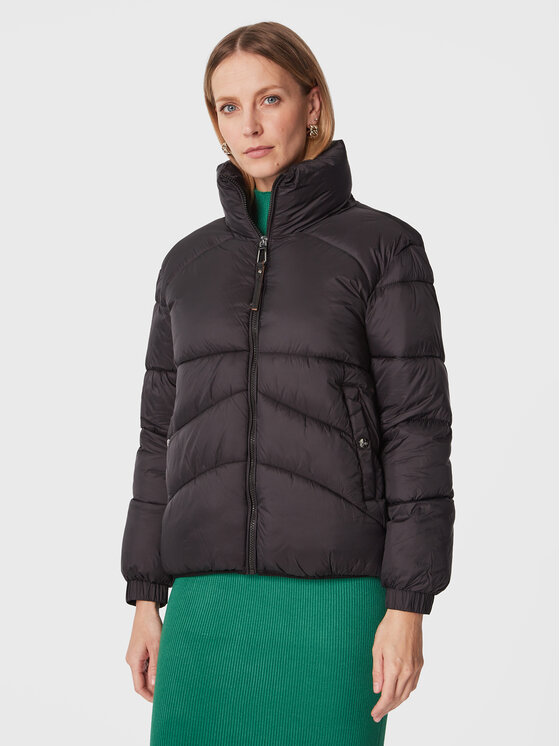 Silvian Heach Зимно яке PGA22153PI Черен Regular Fit за Жени цена
