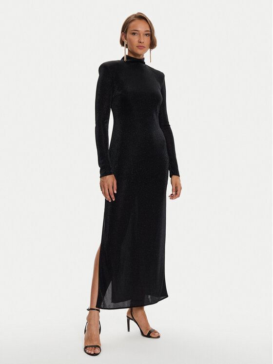 Simona Corsellini Официална рокля A24CEAB050 Черен Slim Fit за Жени цена