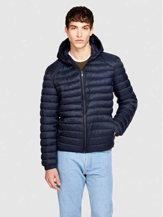 Sisley Преходно яке 2BA2SN02H Тъмносин Slim Fit за Мъже цена