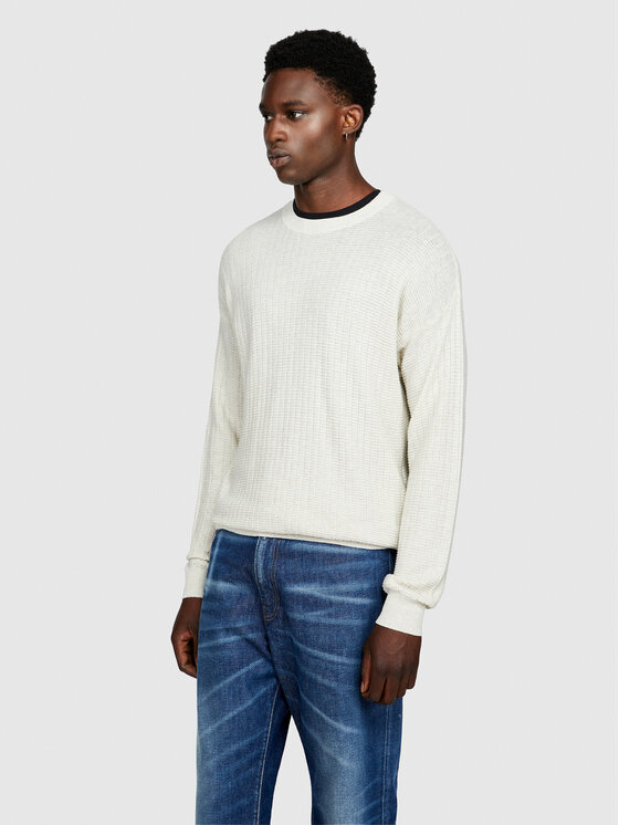 Sisley Пуловер 1041T102A Бежов Regular Fit за Мъже цена