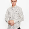 Sisley Риза 5T56SQ025 Бял Regular Fit за Мъже цена