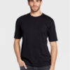 Sisley Тишърт 3I1XS101J Черен Regular Fit за Мъже цена