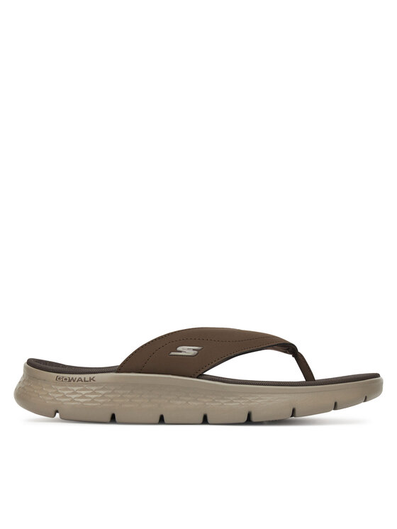 Skechers Джапанки Go Walk Flex Sandal-Vallejo 229202/CHOC Кафяв за Мъже цена