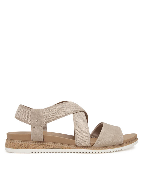 Skechers Сандали BOBS Desert Kiss Low 114705/TPE Бежов за Жени цена