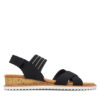 Skechers Сандали BOBS Desert Kiss-Shore Enough 114130/BLK Черен за Жени цена