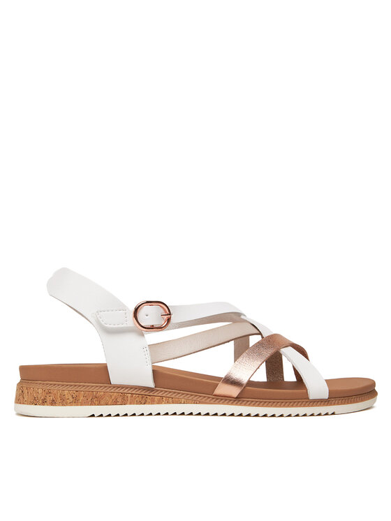 Skechers Сандали Desert Kiss Low-Peak Rank 114709/WHT Бял за Жени цена