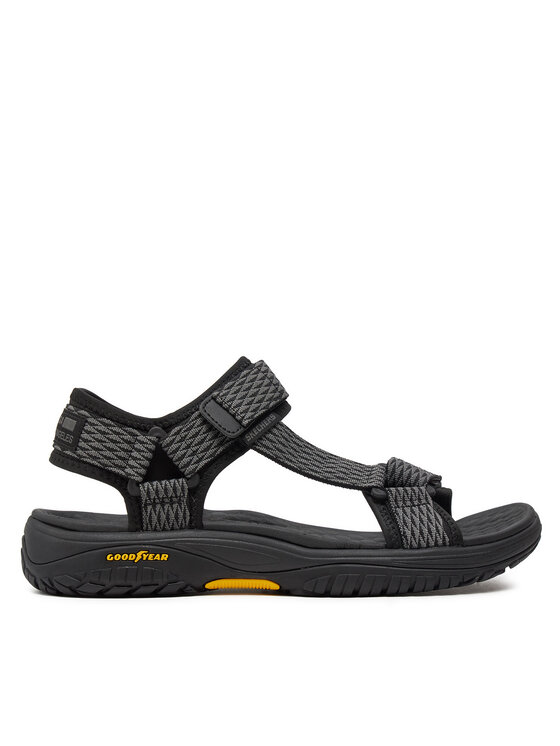 Skechers Сандали Lomell-Rip Tide 204351/BKGY Черен за Мъже цена
