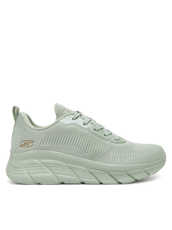 Skechers Сникърси Bobs B Flex Hi-Flying Hi 117385/SAGE Зелен за Жени цена