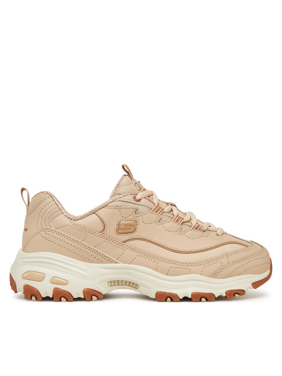 Skechers Сникърси D'Lites-Good Neutral 149807/NAT Бежов за Жени цена