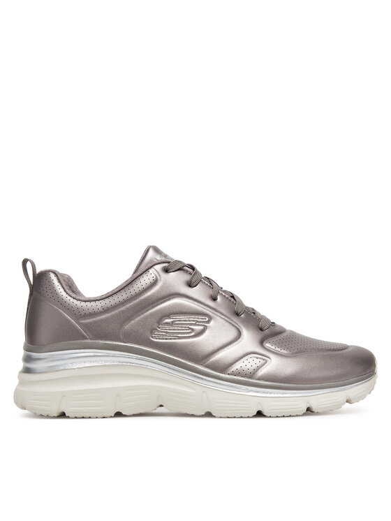 Skechers Сникърси FASHION FIT - GLOW UP 149749 PEW Сребрист за Жени цена