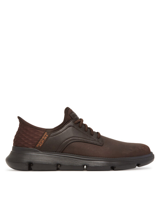 Skechers Сникърси Garza-Gervin 205046/CHOC Кафяв за Мъже цена
