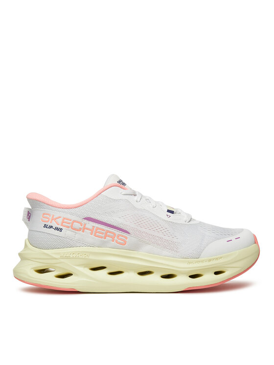 Skechers Сникърси Max Cushioning Glide-Step-Caledonia 129400/WPK Бял за Жени цена