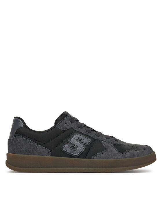 Skechers Сникърси New Wave Cup-Calven 210961/BKGY Черен за Мъже цена