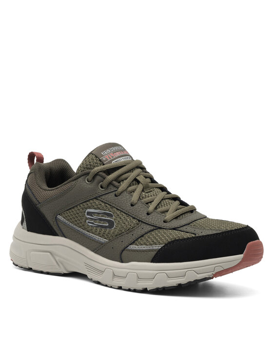 Skechers Сникърси OAK CANYON VERKETTA 51898 OLBK Зелен за Мъже цена