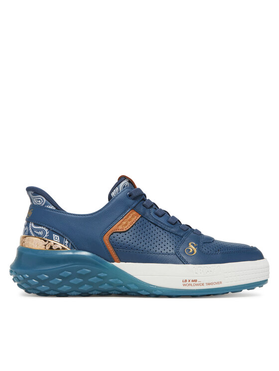 Skechers Сникърси Sizzle-Snoop Sizzle Toke Slip-Ins 251170/NVY Тъмносин за Мъже цена