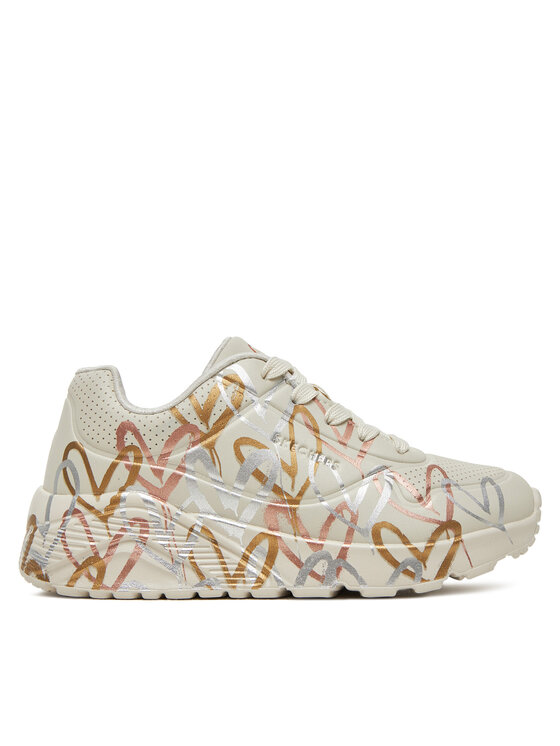 Skechers Сникърси Uno Lite - Metallic 314067L/NTMT Бял за Момичета цена