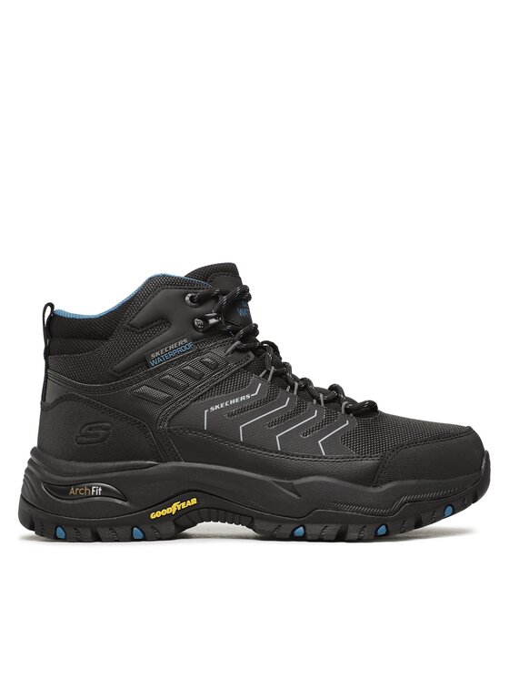 Skechers Туристически oбувки Arch Fit Dawson Raveno 204634/BLK Черен за Мъже цена