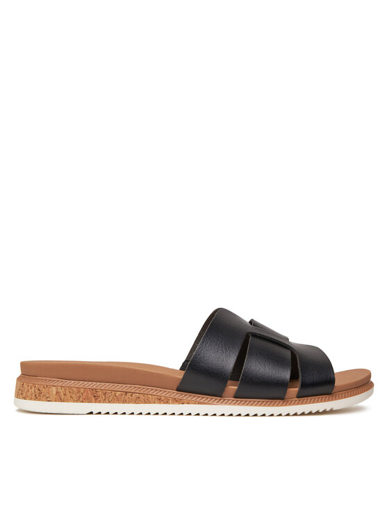 Skechers Чехли BOBS Desert Kiss Low-Peak Look 114707/BLK Черен за Жени цена