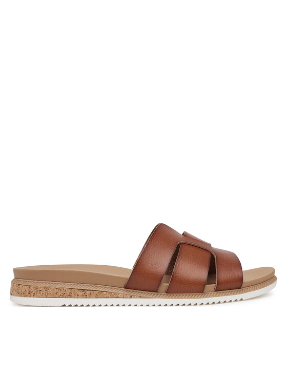 Skechers Чехли BOBS Desert Kiss Low-Peak Look 114707/CSNT Кафяв за Жени цена