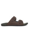 Skechers Чехли Pelem-Rolento 66042/CHOC Кафяв за Мъже цена