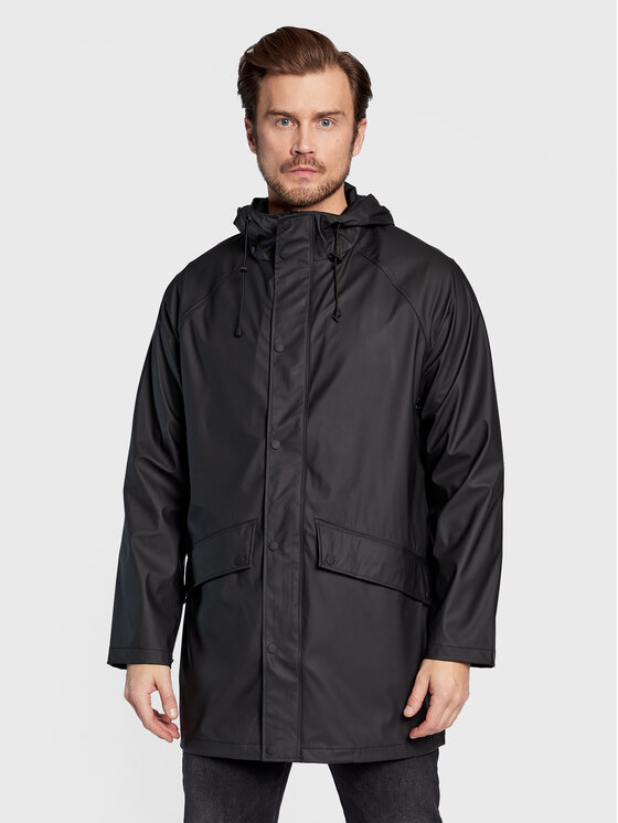 Solid Преходно яке 21107388 Черен Regular Fit за Мъже цена