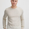 Solid Пуловер 21107341 Бежов Regular Fit за Мъже цена