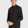 Solid Риза 21103247 Черен Slim Fit за Мъже цена