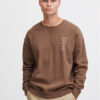 Solid Суитшърт 21108019 Кафяв Regular Fit за Мъже цена