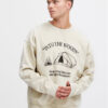 Solid Суитшърт 21108021 Бежов Regular Fit за Мъже цена