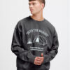 Solid Суитшърт 21108021 Черен Regular Fit за Мъже цена