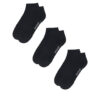 Sprandi Комплект 3 чифта къси чорапи дамски 0WB-001-AW23 (3-pack) Черен за Жени цена