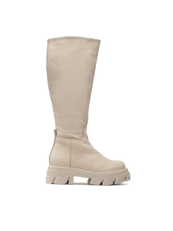 Steve Madden Ботуши Mana SM11002143-03001-287 Бежов за Жени цена