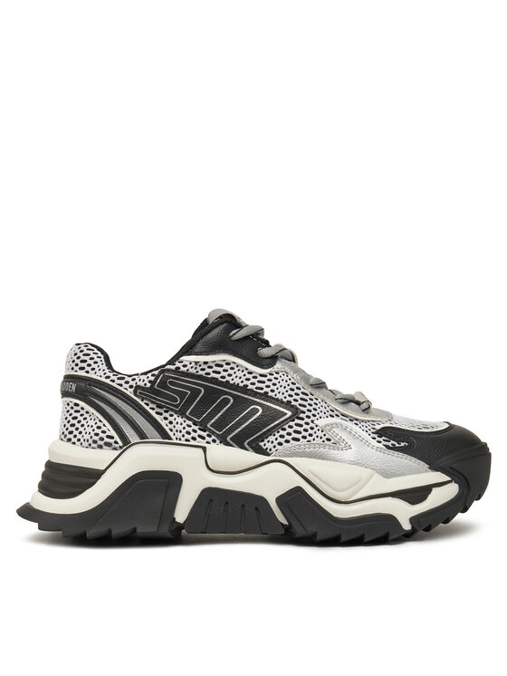 Steve Madden Сникърси Kingpin SM11003513 Черен за Жени цена