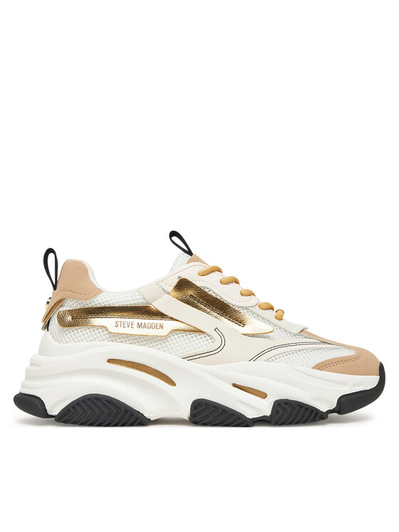 Steve Madden Сникърси Possession-E SM19000033 Бял за Жени цена