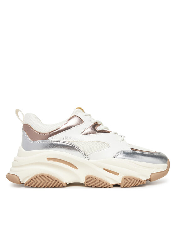 Steve Madden Сникърси Progressive SM19000096 Сребрист за Жени цена