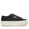 Superga Гуменки 2790 Platform S9111LW Черен за Жени цена
