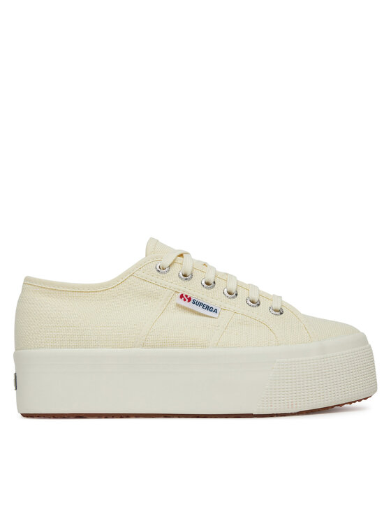 Superga Гуменки Platform S9111LW Бежов за Жени цена