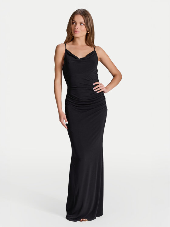 Swing Официална рокля 5AI02900 Черен Slim Fit за Жени цена