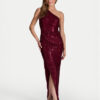 Swing Официална рокля 5AI09800 Бордо Slim Fit за Жени цена