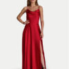 Swing Официална рокля 5AI13600 Червен Slim Fit за Жени цена
